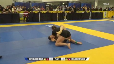 Emilia Nastazja Pakulski vs Kelly Madison Mckay 2024 World IBJJF Jiu-Jitsu No-Gi Championship