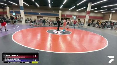 200 lbs Round 2 - Carla Campos, Cowboy/Cowgirl Wrestling Club vs Eleanor Jukes, Prosper Talons Wrestling