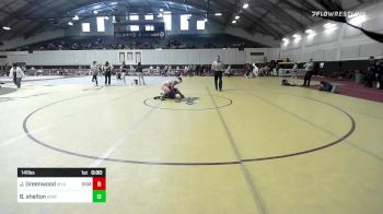 149 lbs Consi Of 4 - Nick Gallegos, Colorado Mesa-UNA vs Ridge Briggs, Wyoming