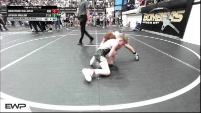 67 lbs Quarterfinal - Grayson Gillham, Team Conquer Wrestling vs Ayson Miller, Standfast OKC
