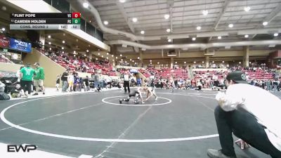 52 lbs Cons. Round 2 - Camden Holden, Ponca City vs Flint Pope, South Central Punisher
