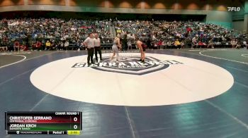 144 lbs Champ. Round 1 - Christofer Serrano, Centennial (Corona) vs Jordan Krch, Damonte Ranch