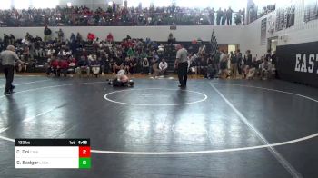 132 lbs Quarterfinal - Christian Doi, Camp Hill vs Gavin Badger, Lancaster Catholic