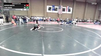 165A Semifinal - Lane Weiss, Farmington vs Justice Martin, Platte County