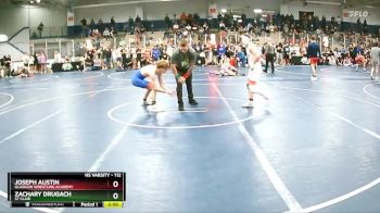 112 lbs Champ. Round 2 - Joseph Austin, Glasgow Wrestling Academy vs Zachary Drugach, St Clair