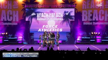 Force Athletics - Triple Threat [2026 L3 Youth - Flex - D2 Day 1] 2026 ACDA Reach the Beach All Star Grand Nationals - DII