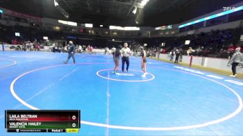 100 lbs Champ. Round 1 - Valencia Hailey, Desert Vista vs Laila Beltran, Mica Mountain