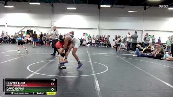 140 lbs Round 4 (8 Team) - Hunter Luna, Daniel Cormier WA vs David Evans, Headhunters