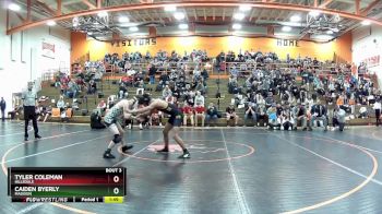 113 lbs Round 1 - CAIDEN BYERLY, Madison vs Tyler Coleman, Hillsdale