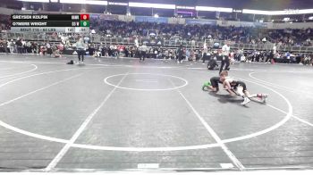 60 lbs Round Of 32 - Greysen Kolpin, Hawkeye WA vs O?mere Wright, D3 Wc
