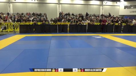 Roger Allen Santos vs Luis Paulo Silva De Barros 2024 World IBJJF Jiu-Jitsu No-Gi Championship