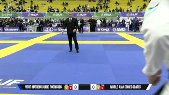 Murilo Juan Gomes Soares vs Vitor Matheus Bueno Rodrigues 2025 Brasileiro Jiu-Jitsu IBJJF