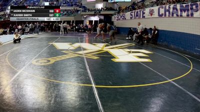 285 lbs Quarterfinal - Jaden McSwain, High Point Academy vs Xavier Smith, East Clarendon