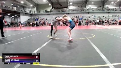 100 lbs Round 2 - Tyne Melnick, Missouri vs Kylee Whalan, Missouri