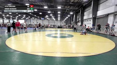 132 lbs Rr Rnd 2 - Kyle Nielsen, The Academy Wrestling Club - HSB vs Drew Schiavo, Journeymen Blue - HSB
