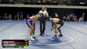 165 lbs Cons. Round 3 - Jayden McLean, Schreiner vs Airamis Mendoza, University Of The Ozarks