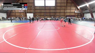 132B lbs Final - Kai Schwartz, Southside/staples vs Mark Zolotarevsky, Gps Wrestling