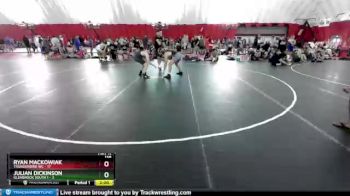 138 lbs Semis & 1st Wb (8 Team) - Ryan Mackowiak, Thunderbird WC vs Julian Dickinson, Glenbrook South 1