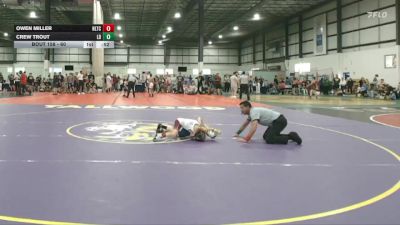 60 lbs Quarterfinal - Owen Miller, NC Legend Training Center vs Crew Trout, Legacy Dragons