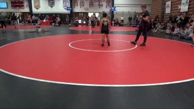 Bracket 20 lbs Round 1 - Winston Zumdome, Fort Madison Wrestling Club vs Leo Garvey, New London Tiger Cubs