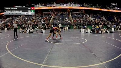 138 lbs Cons. Semi - Jada Lebron, Hoke County vs Jadyn Magallanes, West Forsyth