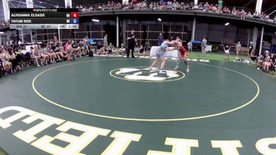 150 lbs Alivianna Elsass, Ohio vs Tatum Roe, Michigan