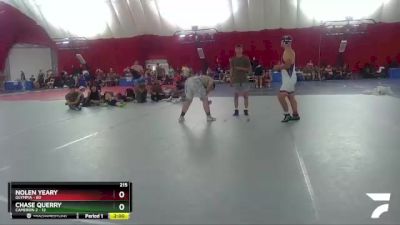 215 lbs Round 4 (16 Team) - Nolen Yeary, Olympia vs Chase Querry, Cameron 2