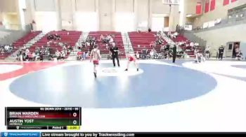 85 lbs Round 2 - Brian Warden, Idaho Falls Wrestling Club vs Austin Yost, Homedale