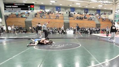 144 lbs Cons. Semi - Nathan Banaszek, Bonita Vista vs Justin Torres, Brawley