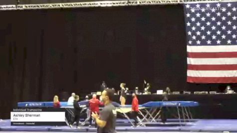Ashley Sherman - Individual Trampoline, ETA - 2021 USA Gymnastics Championships