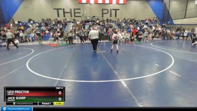 64 lbs Champ. Round 1 - Levi Proctor, Delta vs Jace Sharp, Uintah