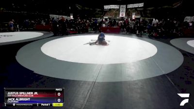 119 lbs Semifinal - Justus Spillner Jr., USA Gold Wrestling Club vs Jack Albright, California