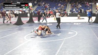 120 lbs Round Of 16 - Noah Rushford, East Longmeadow vs Alexander Orellana, Woburn