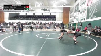 126 lbs Cons. Round 2 - Ethan Santos, South Torrance vs Robert Mendoza, Hillcrest