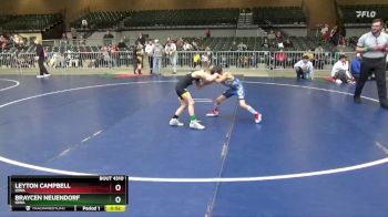 59 lbs Round 2 - Leyton Campbell, Iowa vs Braycen Neuendorf, Iowa