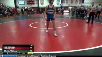 138 lbs Round 1 - Tate O`Shea, Notre Dame, Burlington vs Max Carlson, Clear Creek-Amana