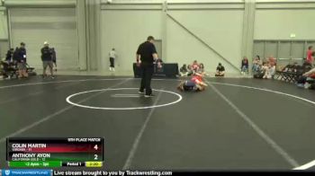 113 lbs Placement Matches (8 Team) - Colin Martin, Virginia vs Anthony Ayon, California Gold