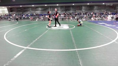 132 lbs Consi Of 16 #2 - Lamiah Berry, NJ vs Daniella Nugent, MA