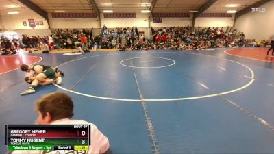 165B Champ. Round 1 - Gregory Meyer, Campbell County vs Tommy Nugent, Tongue River