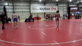 72 kg Round Of 32 - Mateo Hernandez, Potomac Premier WC vs Michael Shelhart, Rochester Regional Training Center