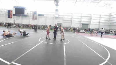 109 kg Quarterfinal - Keenan Paz, Gold Rush Wrestling vs Cayden Santillan, Horizon Huskies AZ