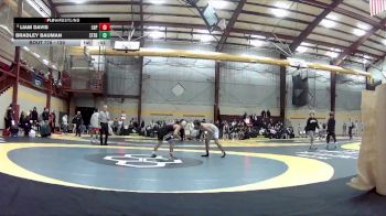 120 lbs Cons. Round 6 - Bradley Bauman, St Edward vs Liam Davis, Lake Highland Prep