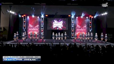 Top Gun All Stars - Code Black [2026 L3 Junior - Flex - Medium DAY 1] 2026 JAMfest Cheer Super Nationals