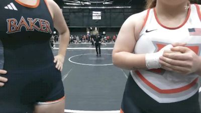 180 lbs Cons. Round 2 - Bailee Nelson, Friends University vs Nevaeh Wardlow, Baker University