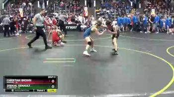 77 lbs Round 3 (4 Team) - Zeekial Denault, Clarkston vs Christian Brown, Davison