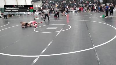 126 lbs Quarterfinal - Taitem Barnes, Ravenna vs Alex Carrasco, BV Bison