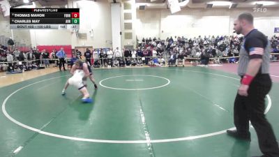 150 lbs 5th Place - Thomas Mahon, Foran vs Charles May, Avon