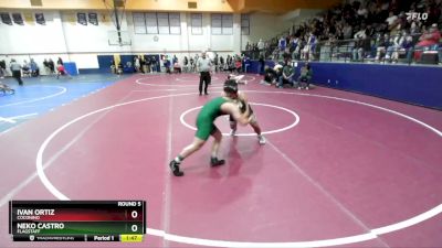 165 lbs Round 5 - Ivan Ortiz, Coconino vs Neko Castro, Flagstaff