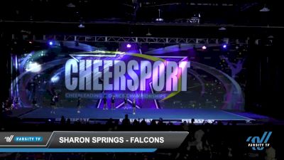 Sharon Springs - Falcons [2022] 2022 CHEERSPORT National Cheerleading Championship