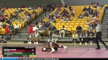 141 lbs Cons. Round 2 - Devan Moore, Newberry vs Chance Cottingham, UNC Pembroke